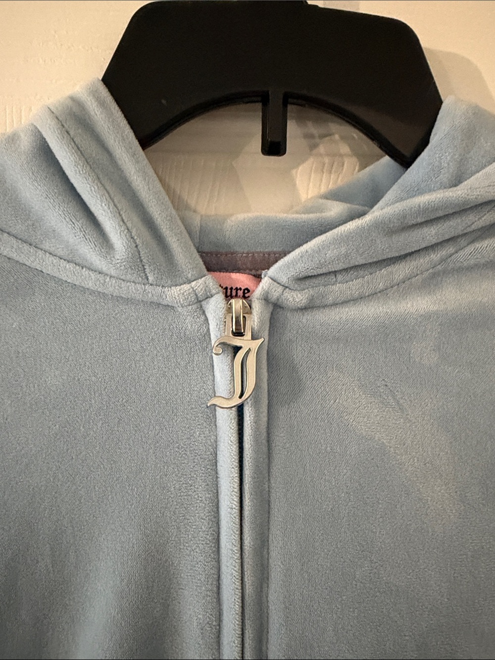 Juicy Couture Light Blue Velour Track Suit - Picture 7 of 11